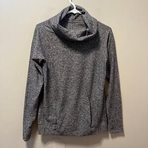 Lululemon Make A Move Long Sleeve Heathered Black Size 6‎